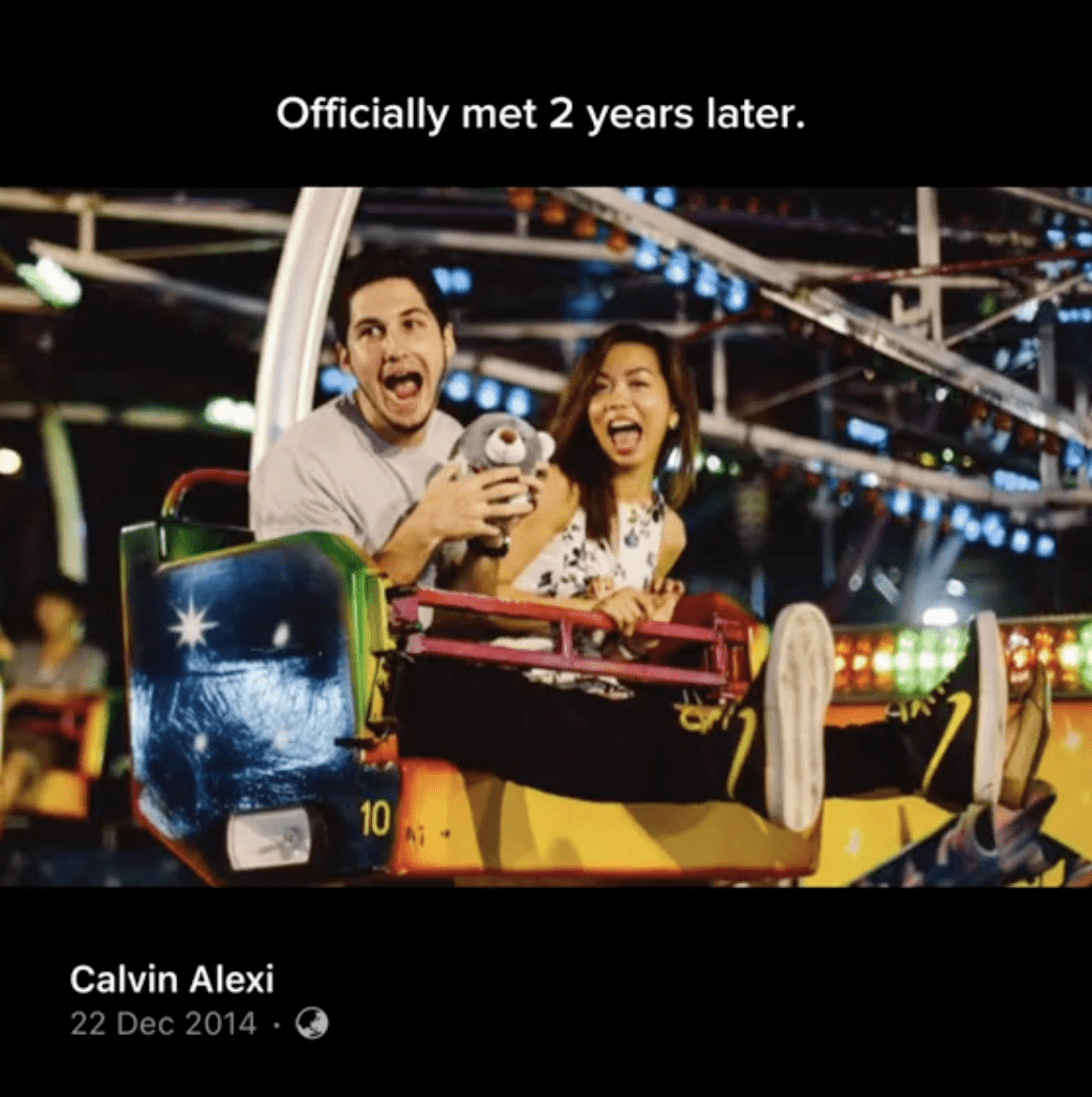 Jenn Chia met her now-husband