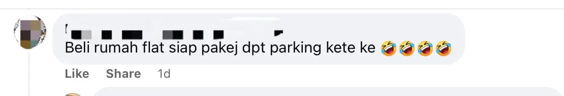 ‘Inconsiderate!’ - M’sians Upset By Lavish Personal Garage Built At Open Parking Area - comment