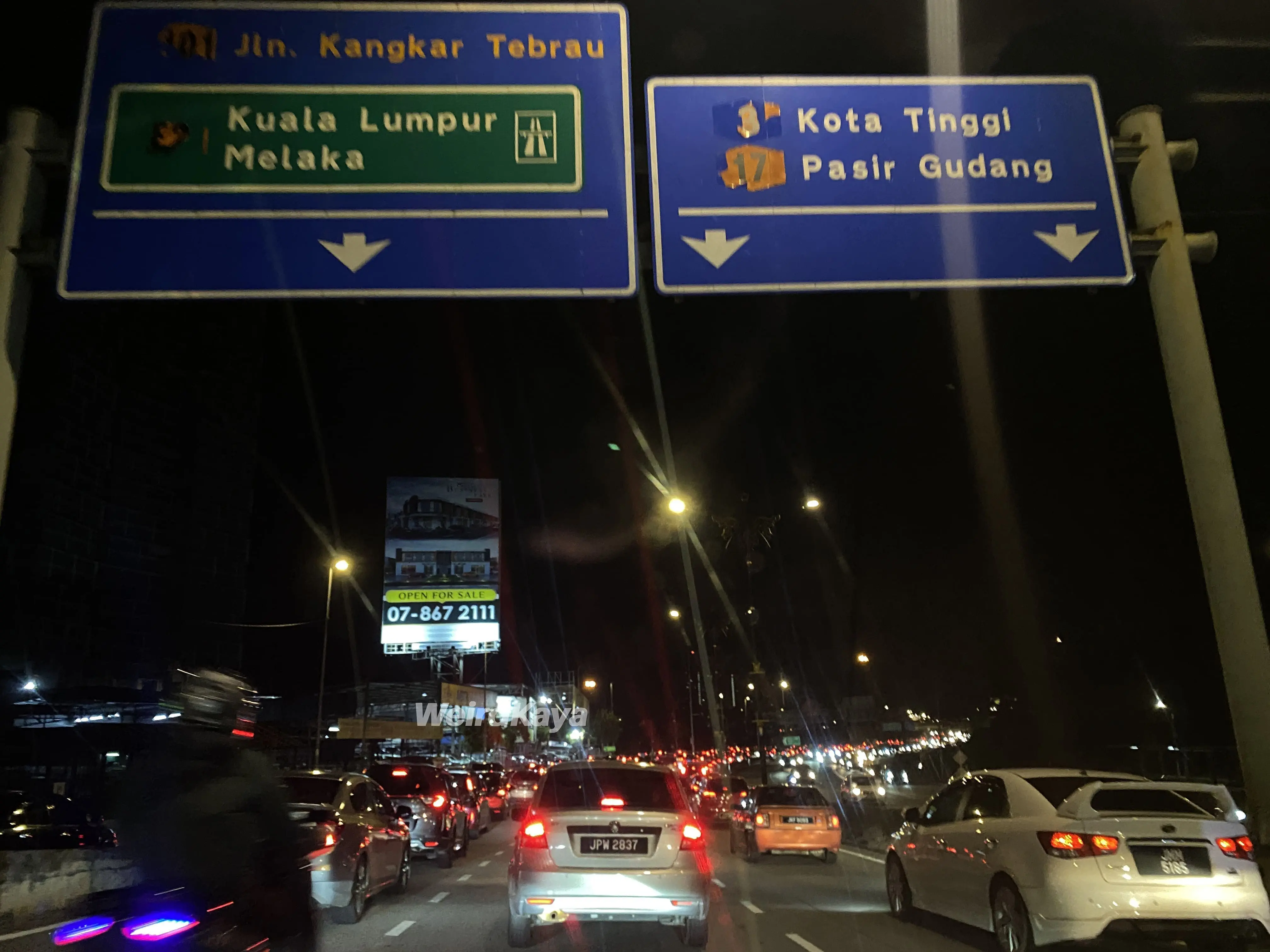 johor bahru jam traffic