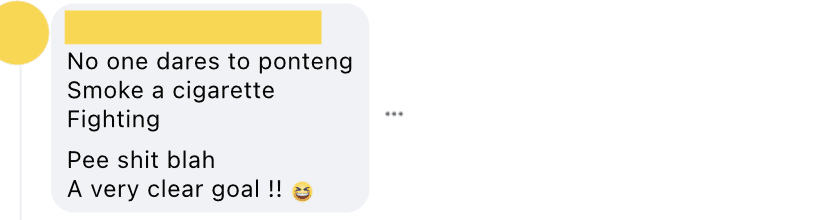 Johor Open-Air Toilet Wins praises online comment 03