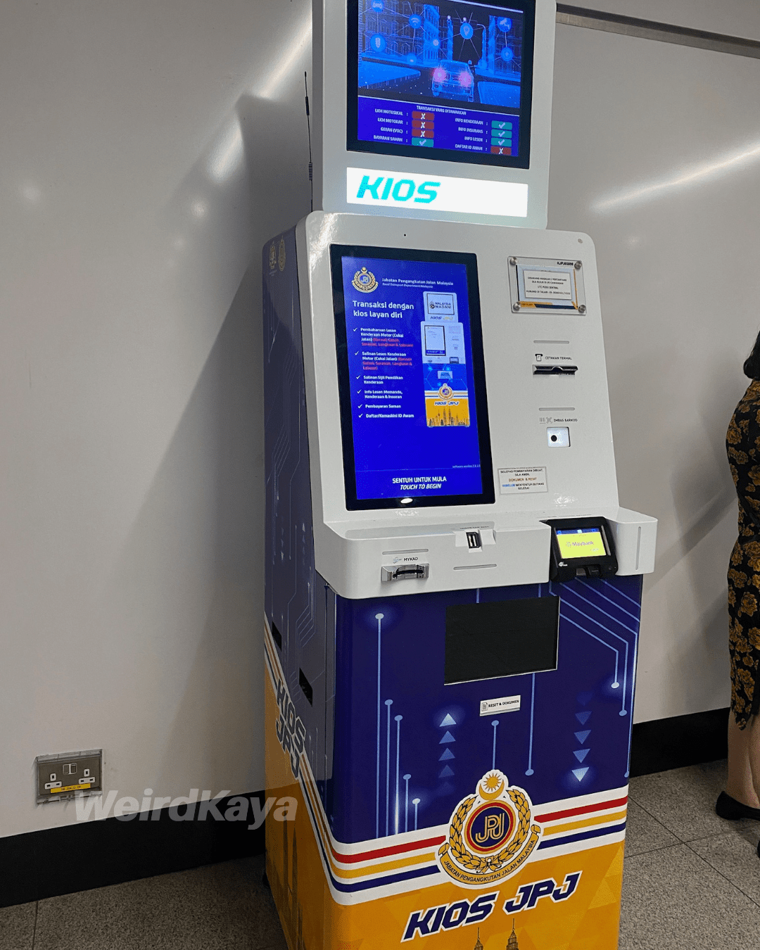 jpj kiosk at bukit bintang mrt station