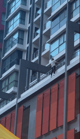 Man Attempts Suicide At V Residensi Suites in Cheras