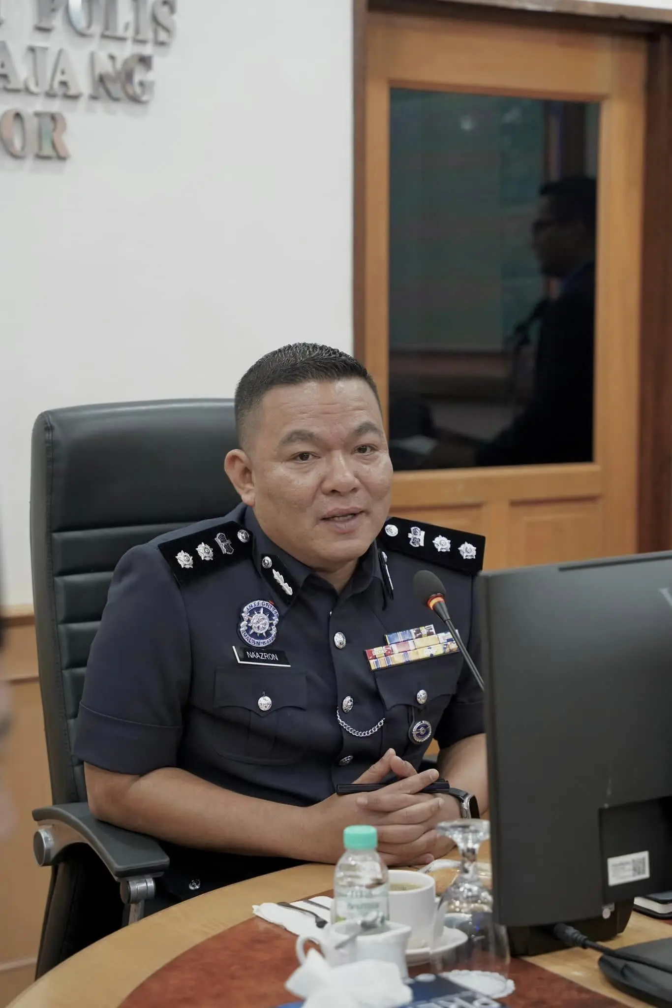 Kajang district police chief Assistant Commissioner Naazron Abdul Yusof