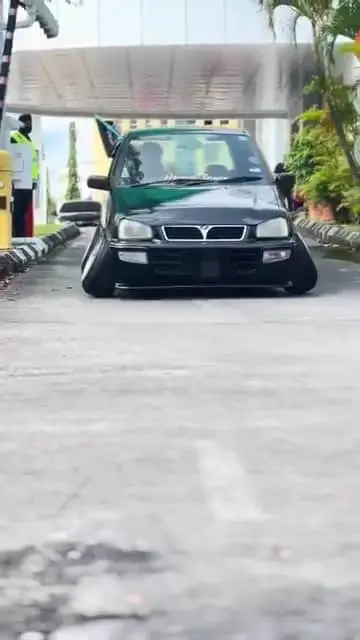 kancil exiting the boom gate