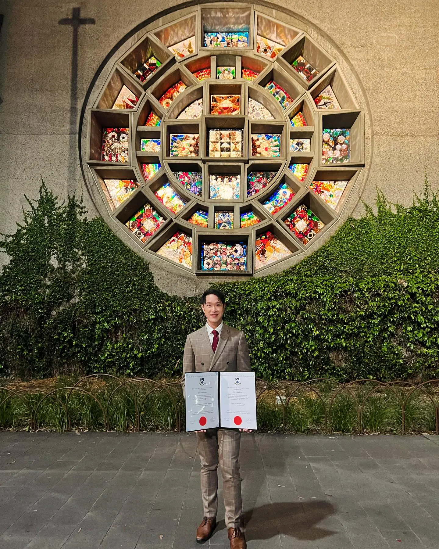 KC Leong graduating from Monash University