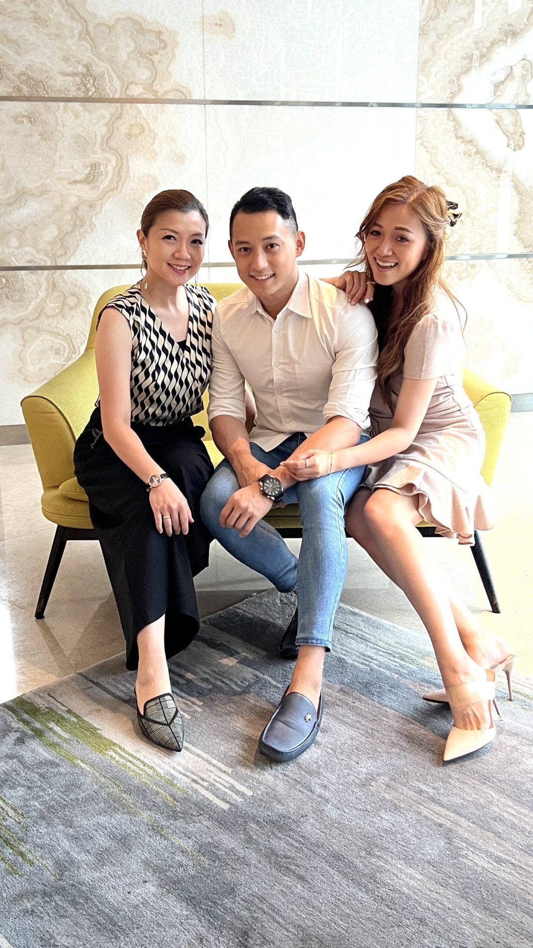 Kenneth's Sisters (Teresa Chin - Left, Sabrina Quigley Chin - Right)