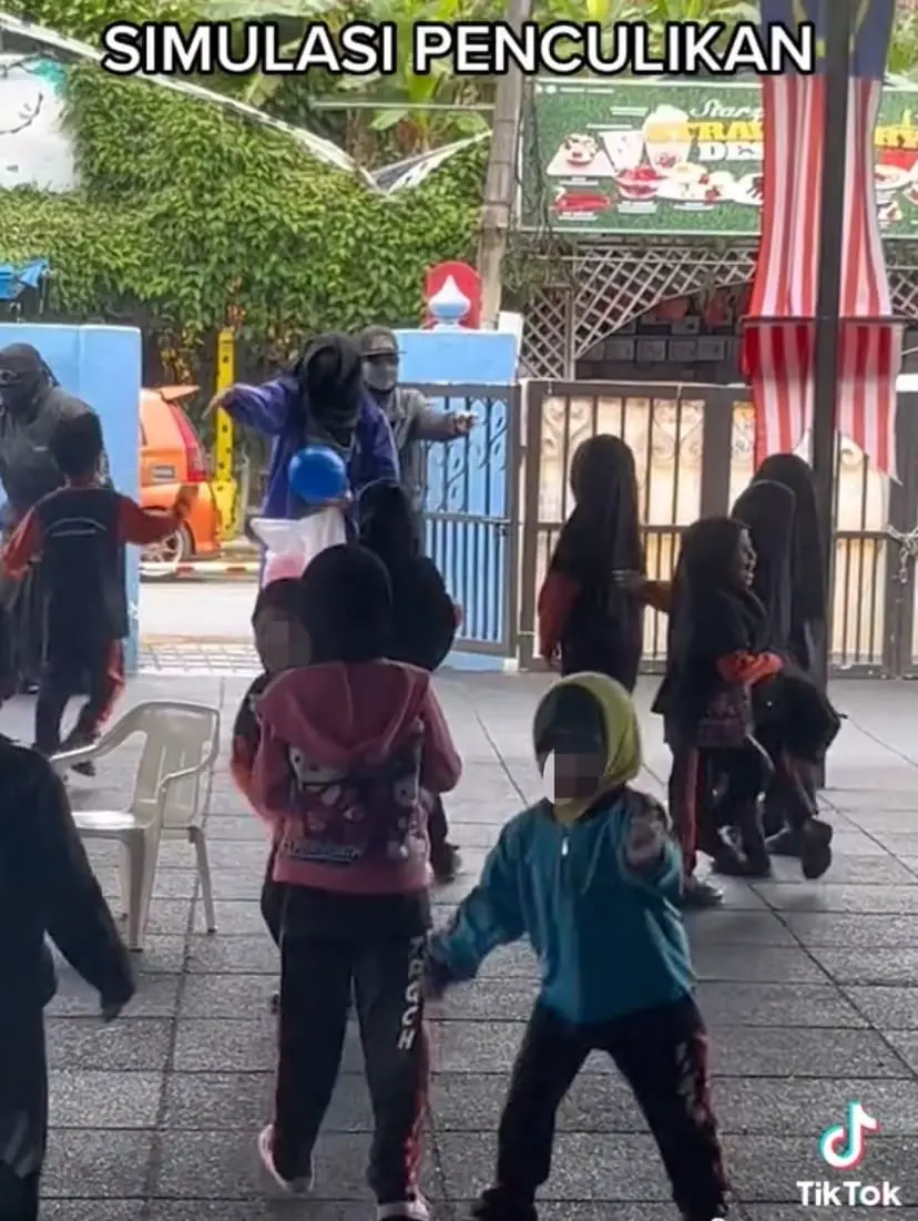 Kindergarten Simulates Kidnapping To Warn Kids Of Its Danger, M'sians Support It