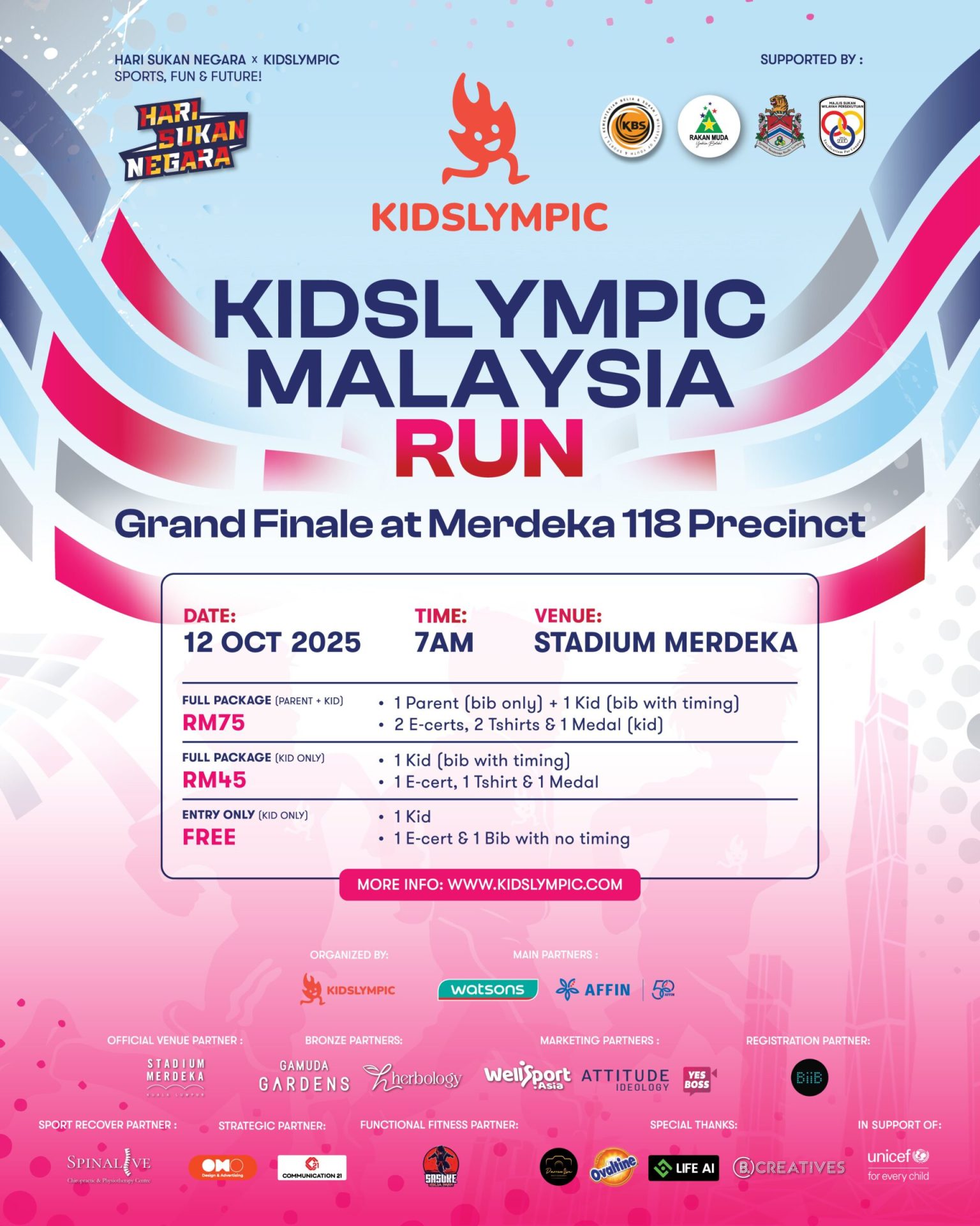 Kidslympic Finale Run