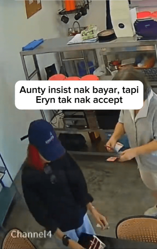 KL bakery staff refuses payment from woman