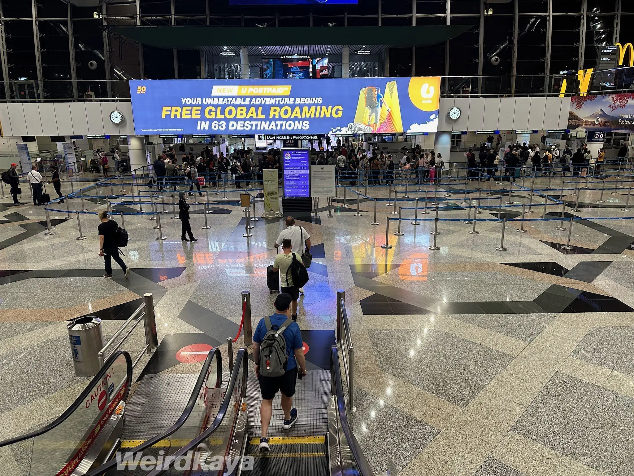 KLIA 1 Before Custom Gate