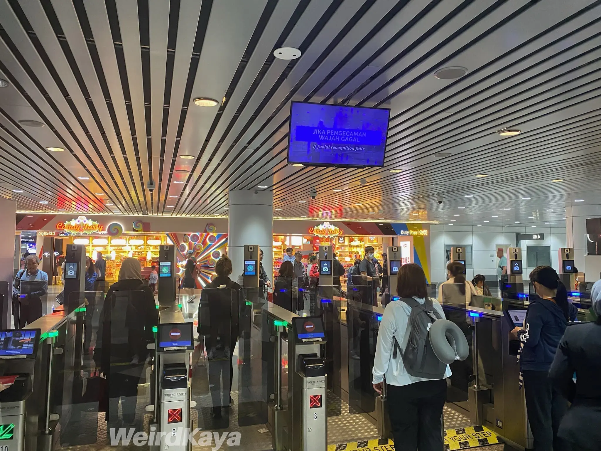 KLIA Check out custom