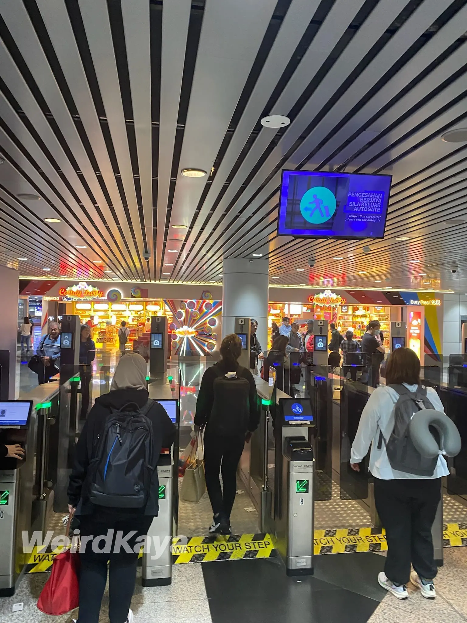 KLIA checkout custom