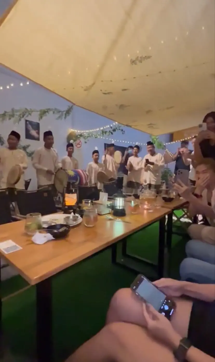 "Memang Blur" — M'sian Man Left Bewildered After Friends Hire Kompang Troupe To Celebrate His Birthday