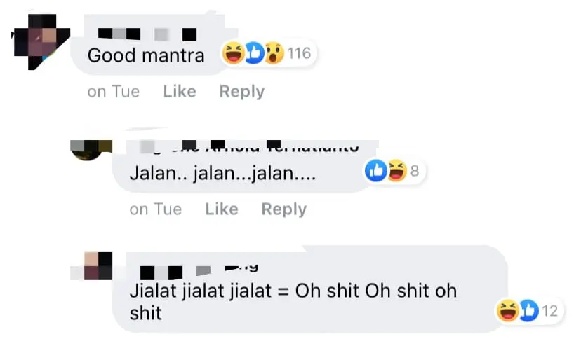 M'sian driver chants "jialat" for 5 seconds nonstop after speeding into traffic jam by accident