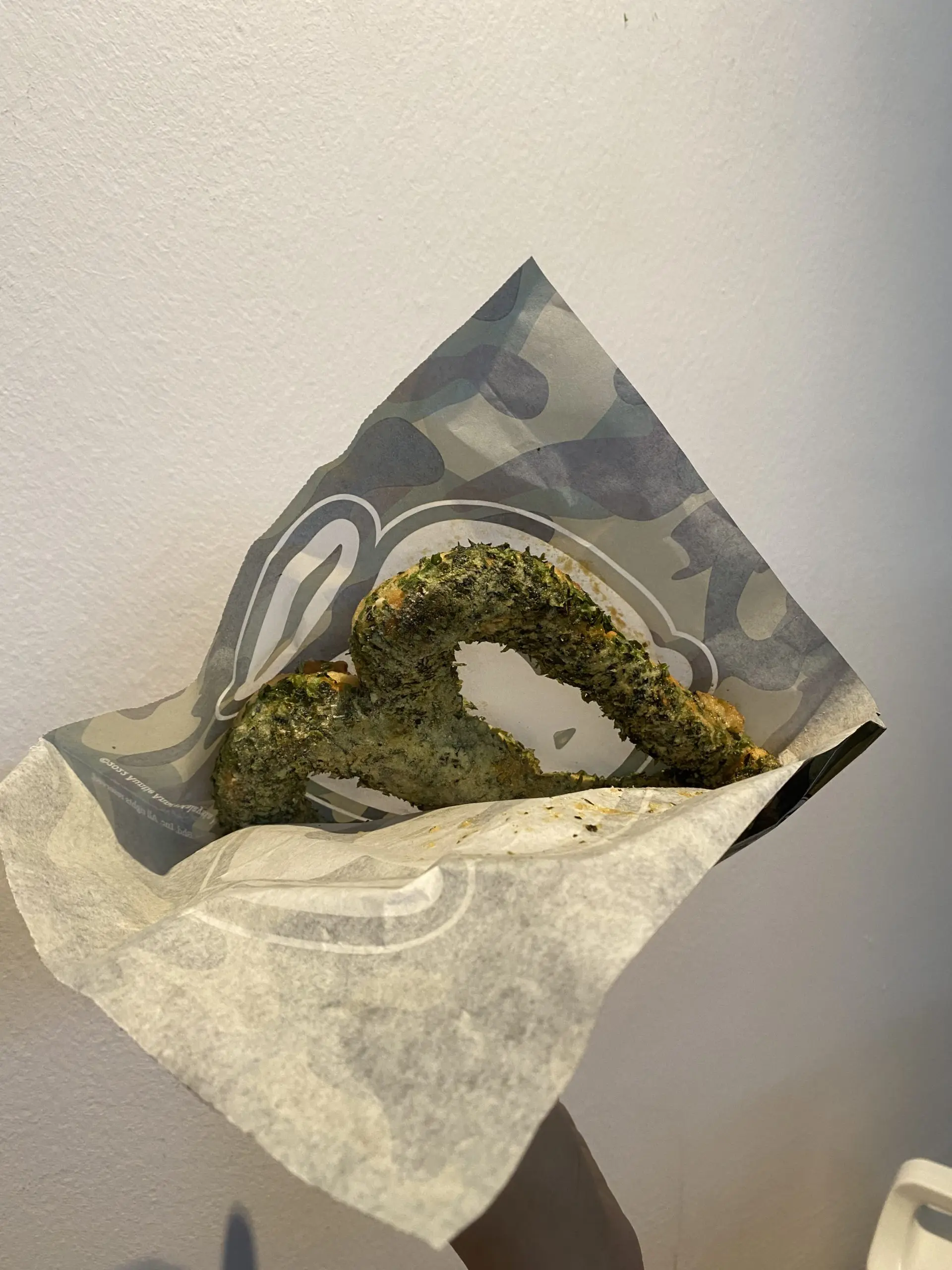 We tasted and ranked Auntie Anne's new camouflage pretzels where it has 3 flavours all rolled into one!