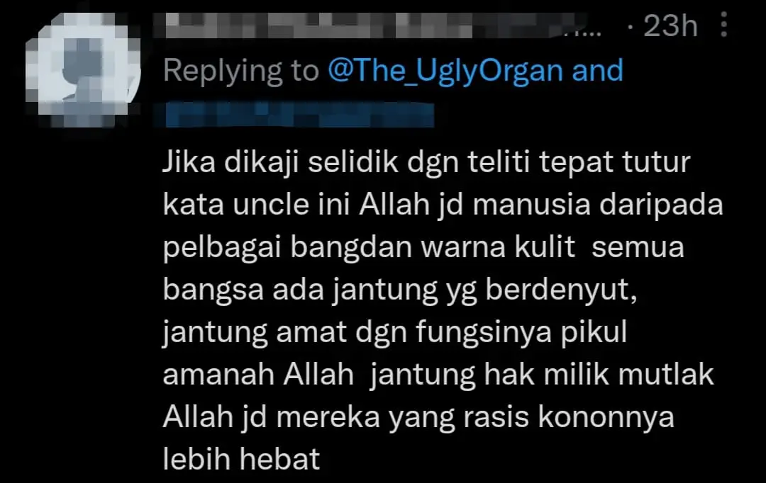 'God created multiple races not for conflict but for harmony' Shop owner's words of wisdom impresses M'sians