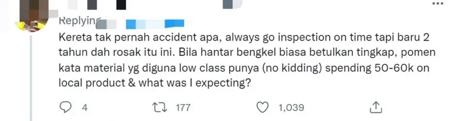 Man warns M'sians to stay away from Proton due to its poor quality and customer service