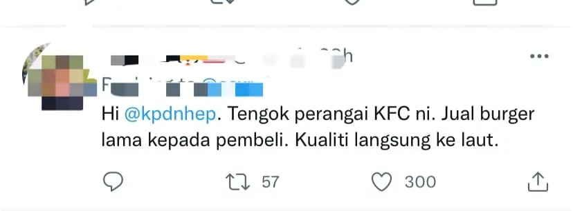 Customer accuses KFC of serving disgusting chicken at its Cybervalley outlet