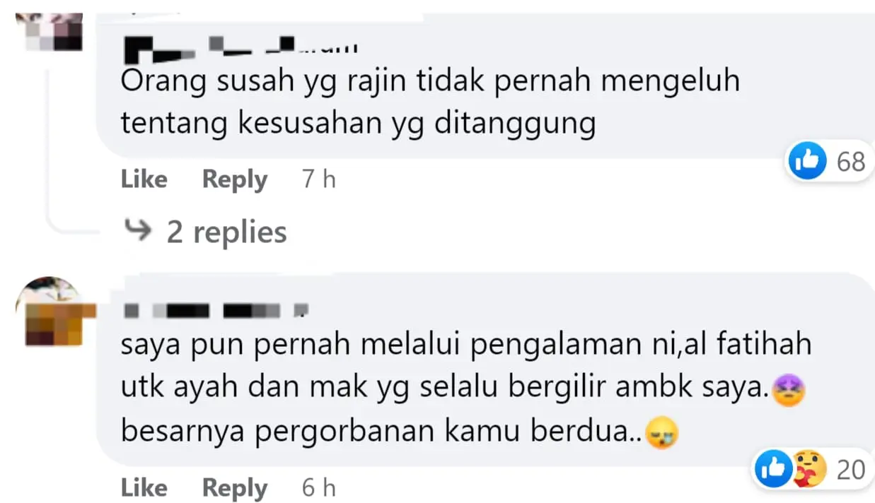 Netizens Saddened By Pakcik Sending Grandkid To School With His Bicycle