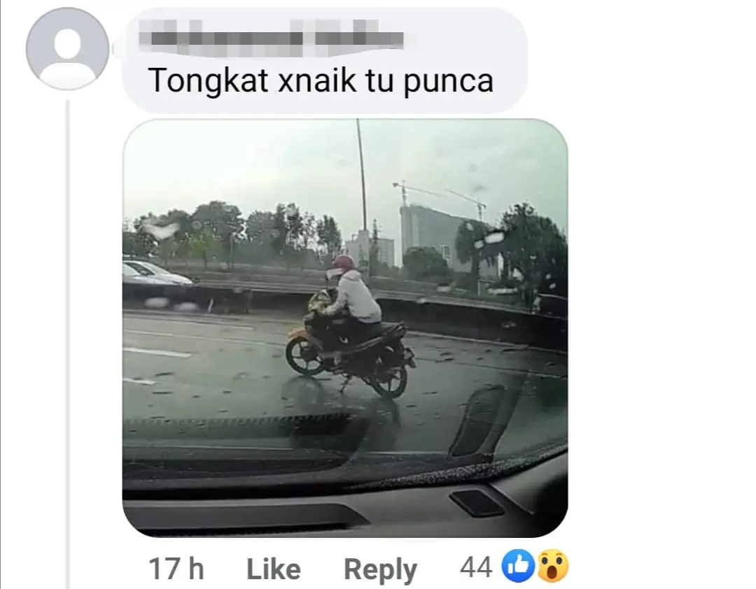 Motorcyclist saves himself from getting turned into pulp by oncoming truck