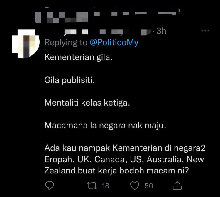 "Cringy And Uncouth" — M'sians Slam Rina Harun For TikTok Video Which Allegedly Degraded Women comment 2