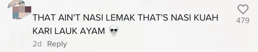 Angmoh Stirs Online War By Claiming SG's Nasi Lemak Is Better Than Malaysia's