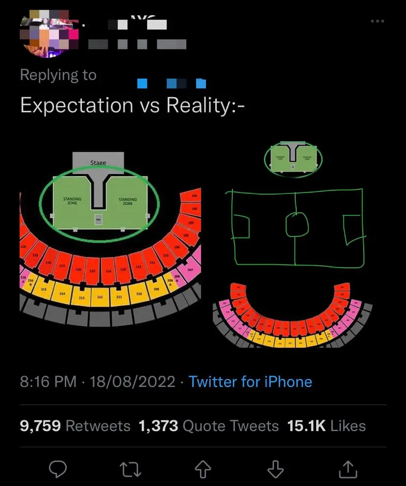 Billie Eilish Fans Left Fuming Over 'Mind Blowing' Seating Arrangement