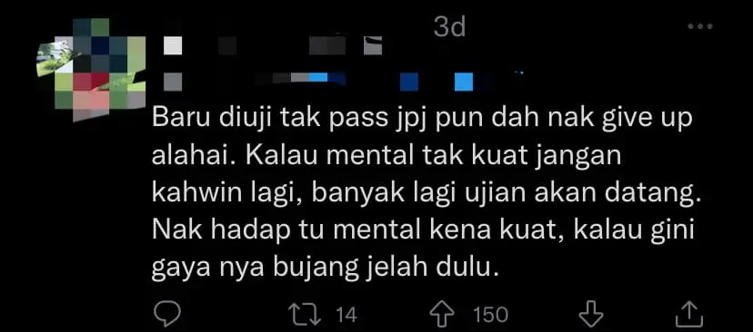 M'sian Girl Threatens To Break Up With Fiancé After He Failed His Driving Test Twice