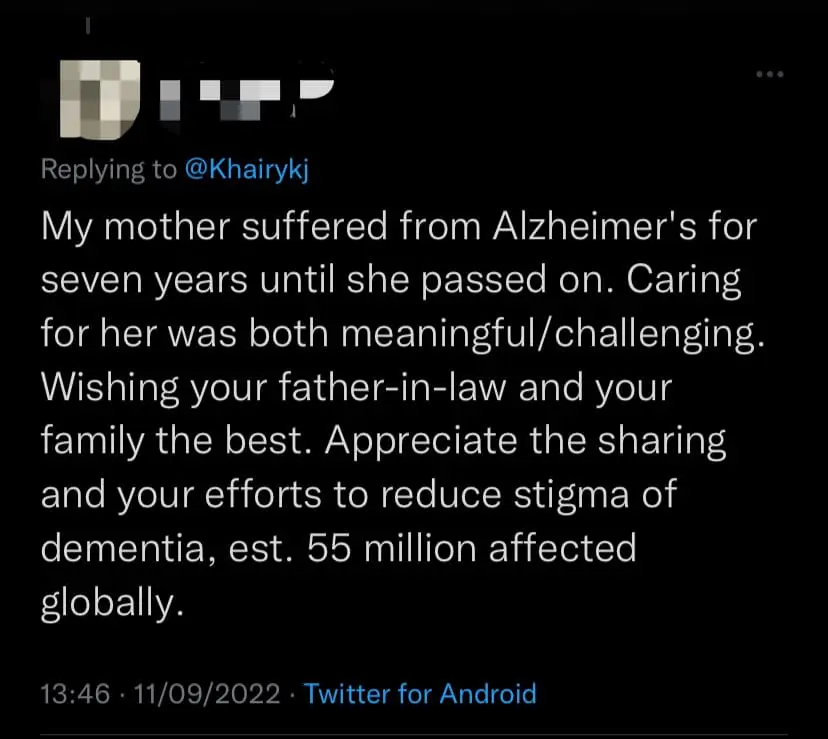 Pak Lah Suffering From Dementia, Reveals KJ