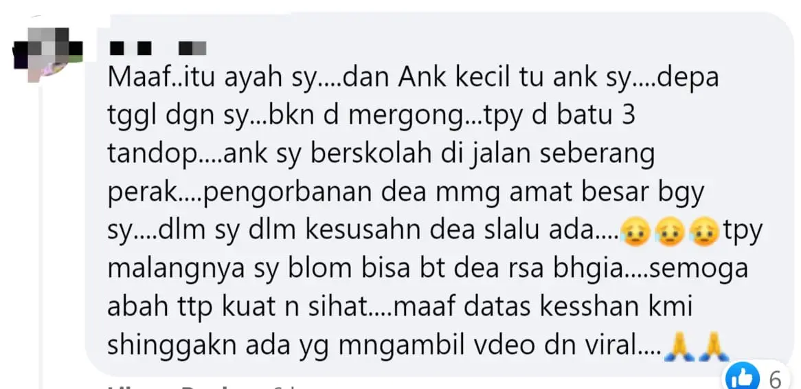 Netizens Saddened By Pakcik Sending Grandkid To School With His Bicycle