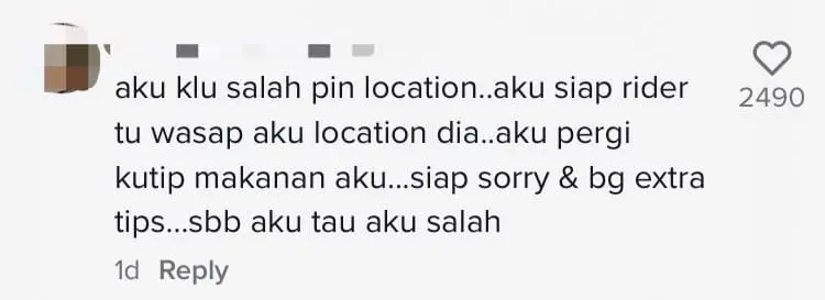 "I'll Make You Jobless!" — M'sian Man Berates Grabfood Rider For Being Late By 1 Hour comment 1