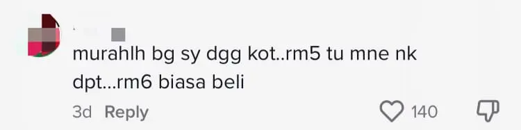 M'sian Seller Cries Following Complaints That His RM5 Nasi Lemak Is Too Expensive comment 1