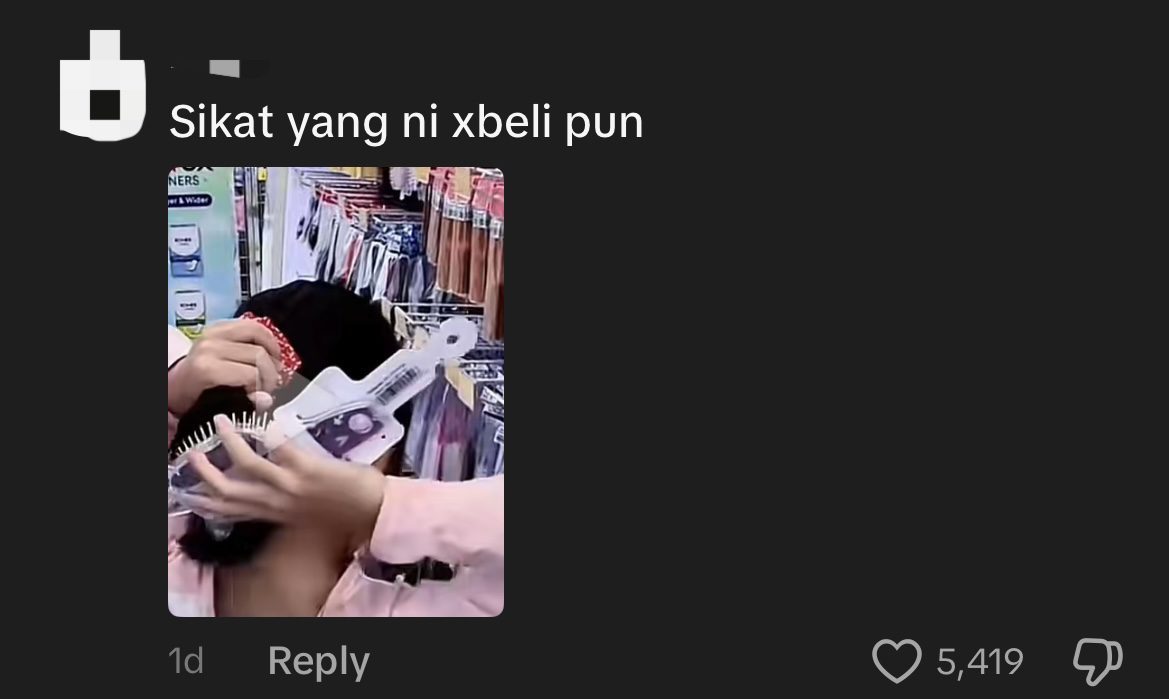 M'sian Woman Tries Out Combs By Letting Daughters Brush Their Hair With It, Get Slammed For Lack Of Hygiene comment 4