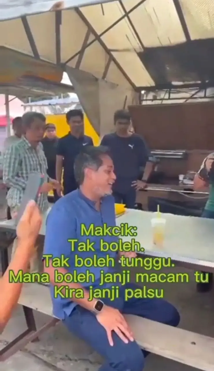 "What Have You Done For Us?" — Makcik Scolds KJ For Making False Promises