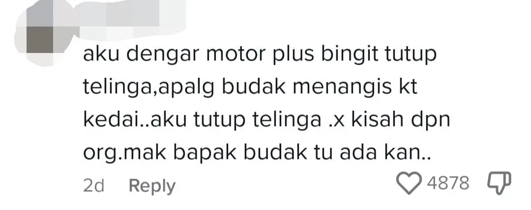 "Just Eat At Home!" — M'sian TikToker Bashed For Telling Others To Stay Home If They Can't Stand Noisy Children comment 1