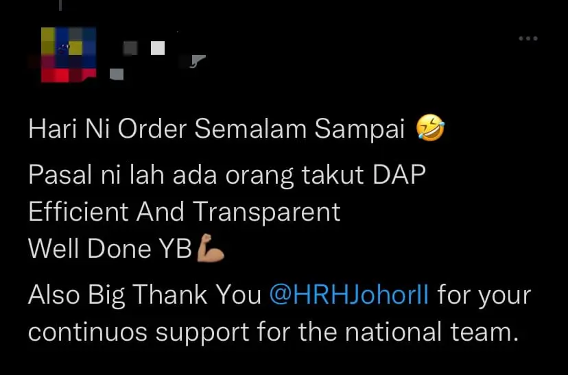 Hannah Yeoh Secures New Canvas Cover For Bukit Jalil Stadium Field, Netizens Praise Her For Acting Quickly comment 2