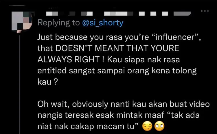 M'sian Influencer Complains About Lotus's Staff Not Carrying Her Items & Netizens Aren't Having Any Of It comment 2