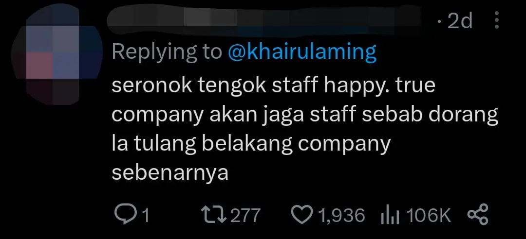 Chef Khairul Aming Treats Staff With RM3,000 Bonus, Raya Shopping Spree & Poolside Buffet comment 4