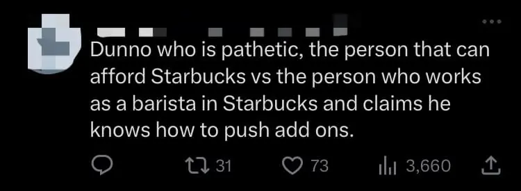 M'sian Barista Slammed For Calling Customers 'Stupid' And Pressuring Them To Have Add-Ons comment 2