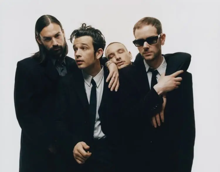 The 1975 band photo
