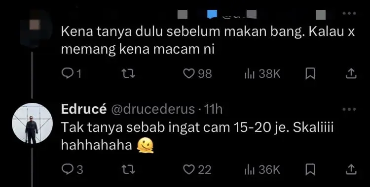 'Is This Logical?' — M'sian Stunned By RM30 Tiger Prawn He Ordered At KL Stall comment 4