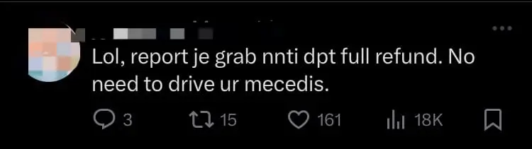 'I Drove My Mercedes All The Way Here!' — M'sian Man Berates Staff For Making Him Drive 7km To Fix Wrong Food Order comment 2