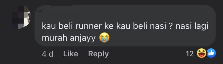 Rider Charges M'sian Woman RM50 Delivery Fee For Sending Food Amid Heavy Rain comment 2