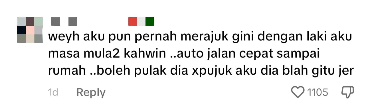 M'sian Woman Storms Off Despite BF's Efforts To Calm Her While Going After Her On Motorbike comment 3