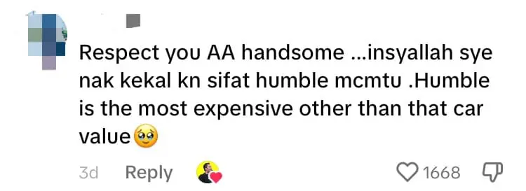 M'sian TikToker Lets Uncle Try His Lamborghini Out After Seeing Him Admire It From Afar comment 3