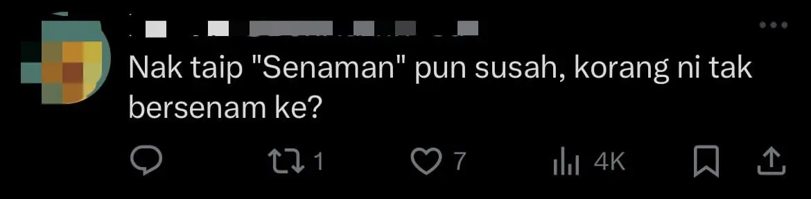 'So Lazy!' — M'sians Slam Uni For Spelling 'Exercise' As 'Eksesais' In Malay comment 3