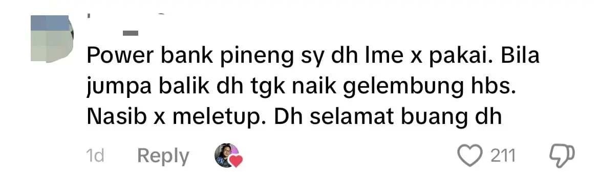 M'sian Man's Powerbank Explodes, House Gets Destroyed In A Fire comment 3