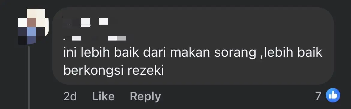 M'sian Man Treats 30 Customers To Free Meal With RM450 Nasi Kandar Order comment 2