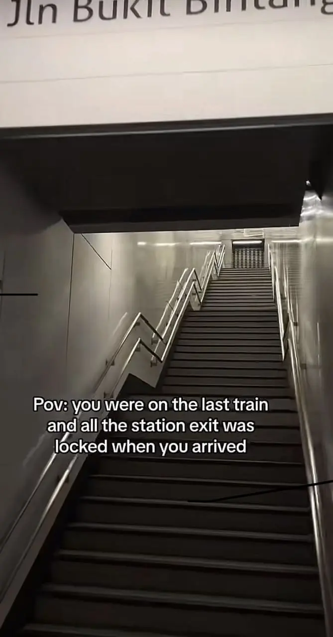 Gate E of mrt bukit bintang