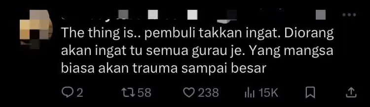 'I Can Hurt You Anytime' — M'sian Man Demands Apology From Schoolmate Who Bullied Him 30 Years Ago comment 1